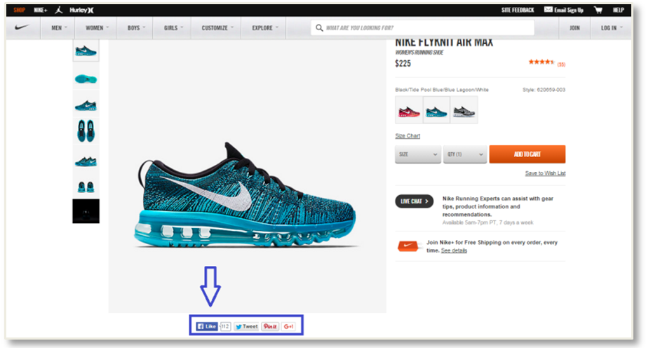 nike e commerce