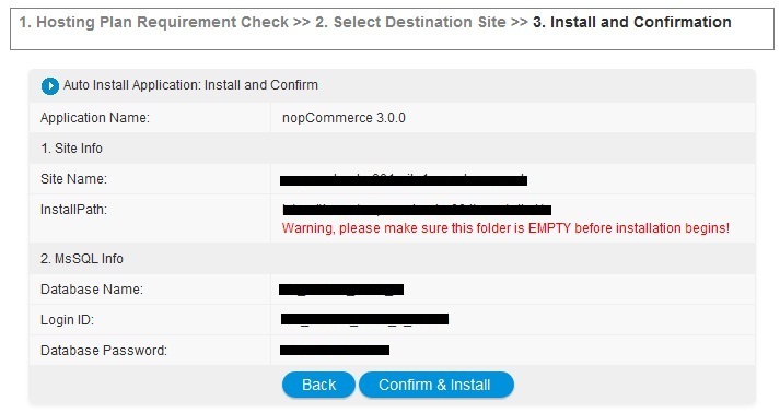 nopcommerce-multi-store-one-click-install-on-smarter-asp-installation-final-confirmation