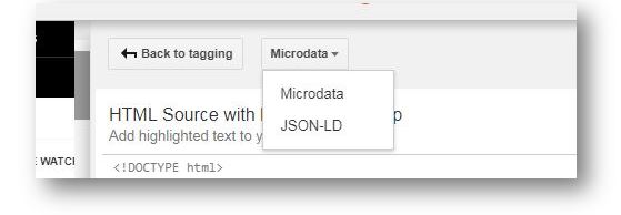 How to use Schema Markup on your ecommerce website - google structured markup tool choose json-ld